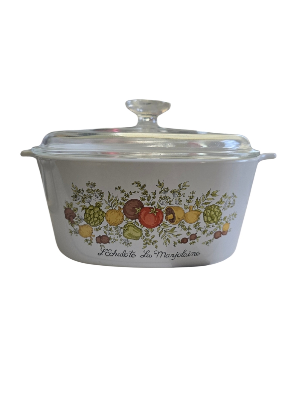 Vintage Corning Ware 3 Qt Spice of Life Casserole Dish with Glass Lid A-3-B USA - Picture 2 of 10